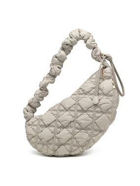 Carlyn Taupe Cozy Shoulder Bag